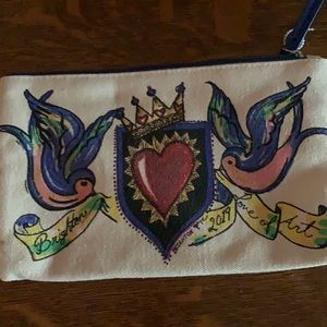 Brighton zipper makeup bag